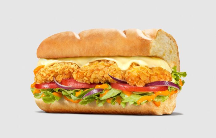 subway spicy nacho chicken mild & wild menu