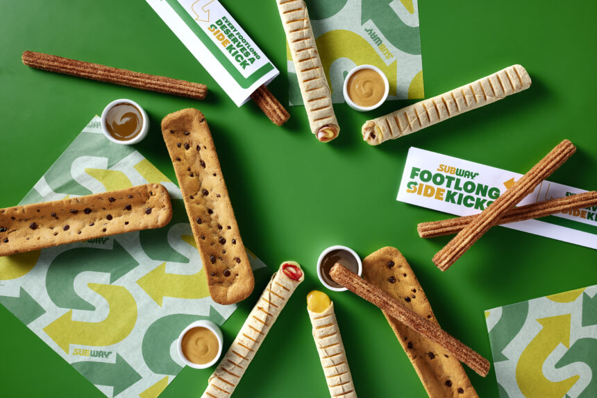 new subway footlong sidekicks unveiled