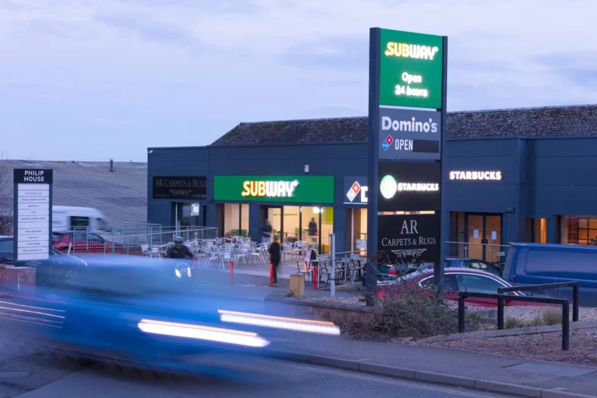 subway restaurant in europe with subway integrated digital experience