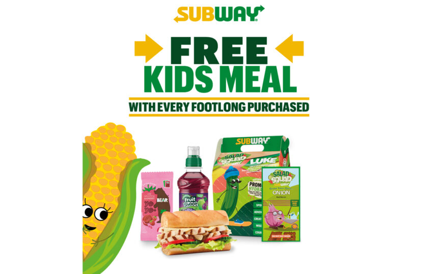 Subway's kids eat free deal